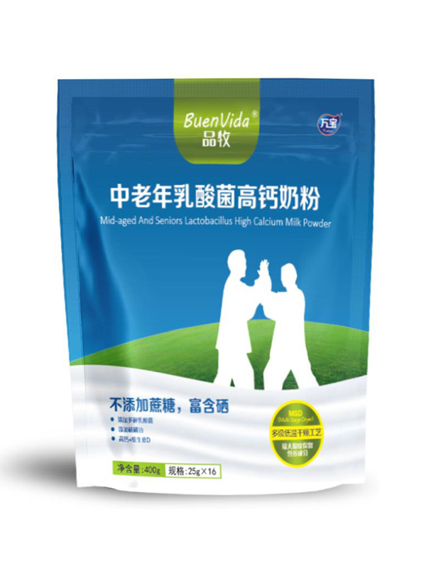 品牧中老年乳酸菌高鈣奶粉 400g