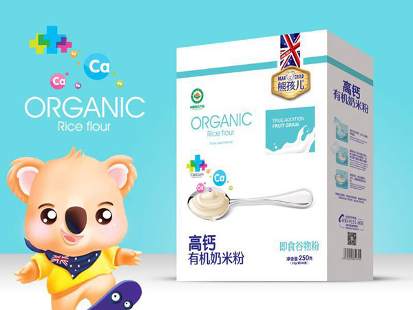 熊孩兒高鈣有機奶米粉 盒裝.jpg 熊孩兒高鈣有機奶米粉 盒裝.jpg