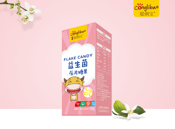 聰俐寶益生菌壓片糖果