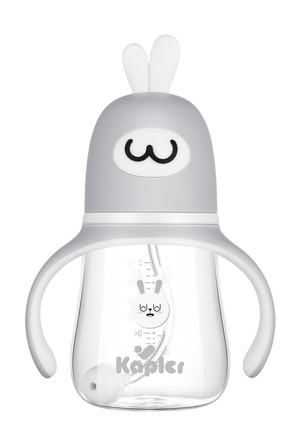 康喂兒趣萌兔玻璃 寬口奶瓶210ML 灰色.jpg 康喂兒趣萌兔玻璃 寬口奶瓶210ML 灰色.jpg