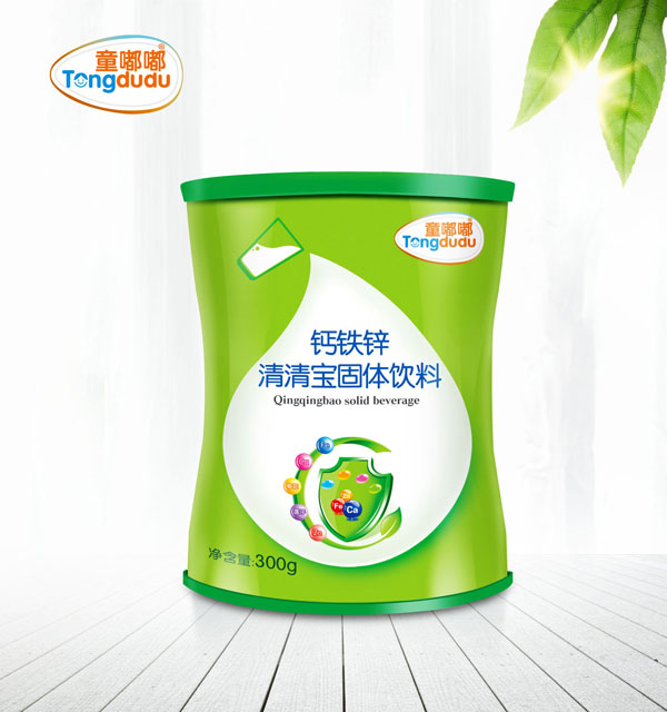 童嘟嘟鈣鐵鋅清清寶固體飲料 鐵聽(tīng)