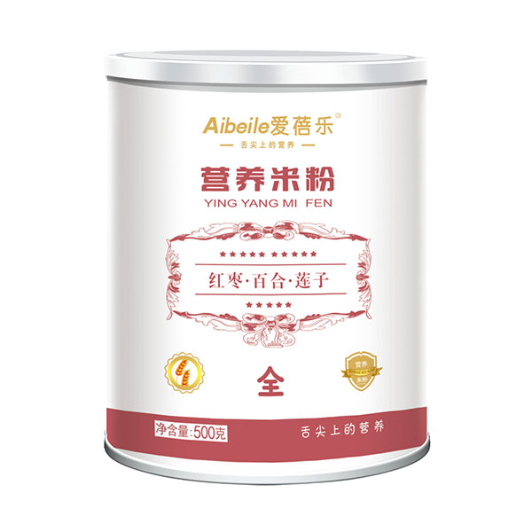 愛蓓樂營養(yǎng)米粉-紅棗百合蓮子