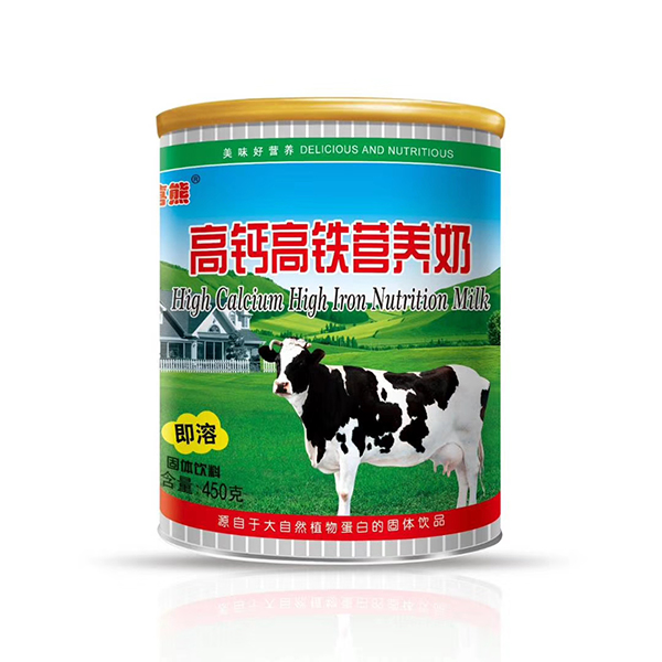 嘻嘻熊高鈣高鐵營養(yǎng)奶