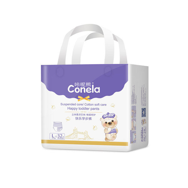 咔呢熊金裝嬰兒學(xué)步褲L32