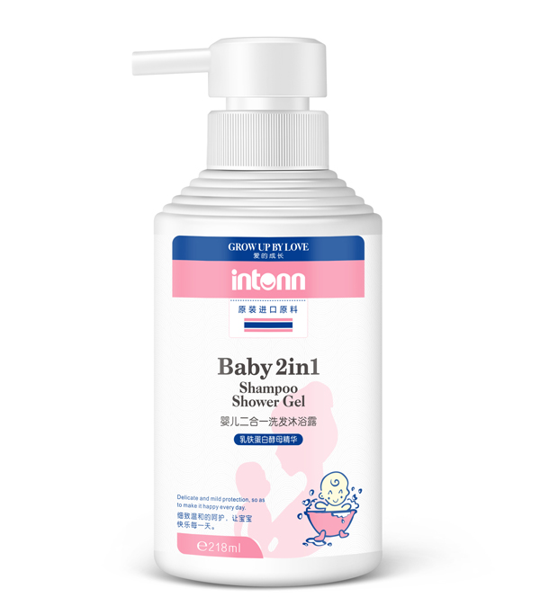 原童嬰兒二合一洗發(fā)沐浴露 218ml.