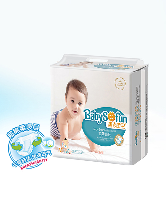 趣奇寶寶柔薄暢吸嬰兒紙尿褲小包M28片.jpg