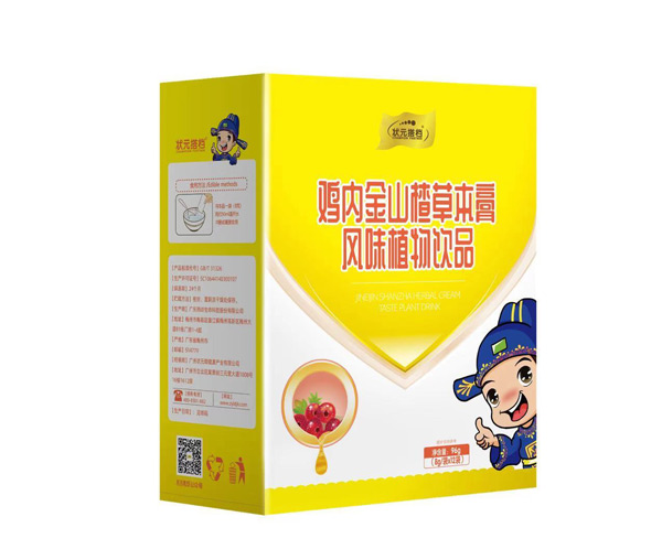 狀元搭檔雞內(nèi)金山楂草本膏風味植物飲品豎盒