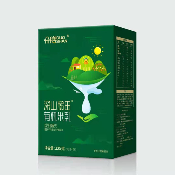 朵膳深山梯田有機(jī)米乳-益生菌配方盒裝