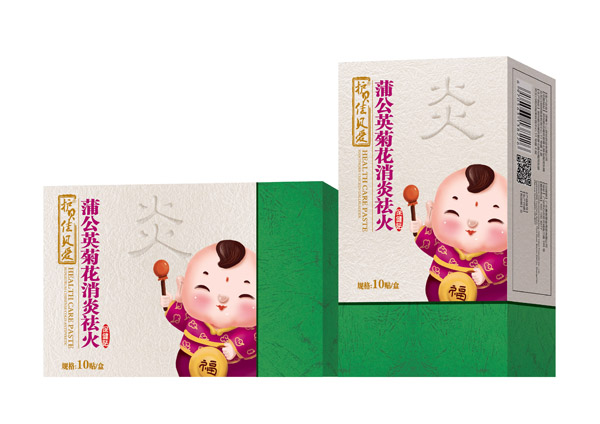 護(hù)貝佳貝愛蒲公英菊花消炎祛火保健貼