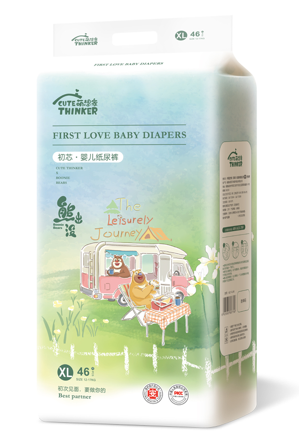 熊出沒初芯嬰兒紙尿褲XL