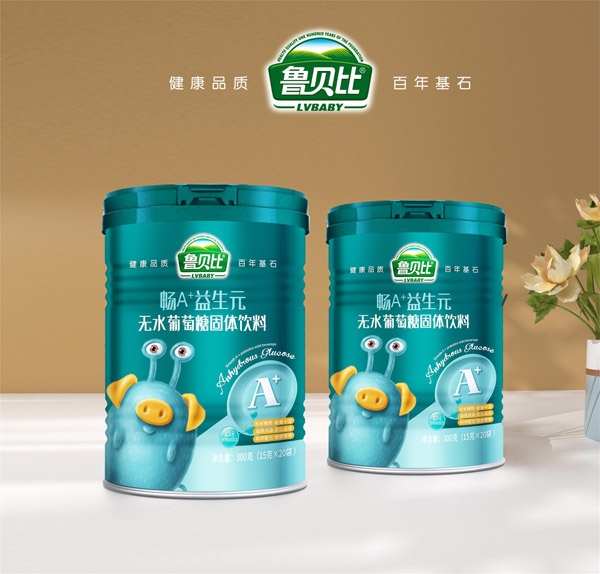 魯貝比暢A+益生元無水葡萄糖固體飲料