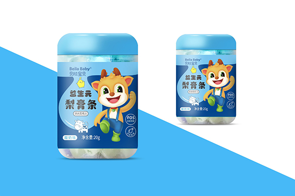 貝拉寶貝益生元梨膏條 酸奶味