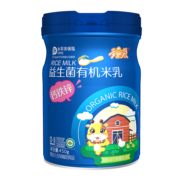 多嘉愛益生菌有機米乳 鈣鐵鋅