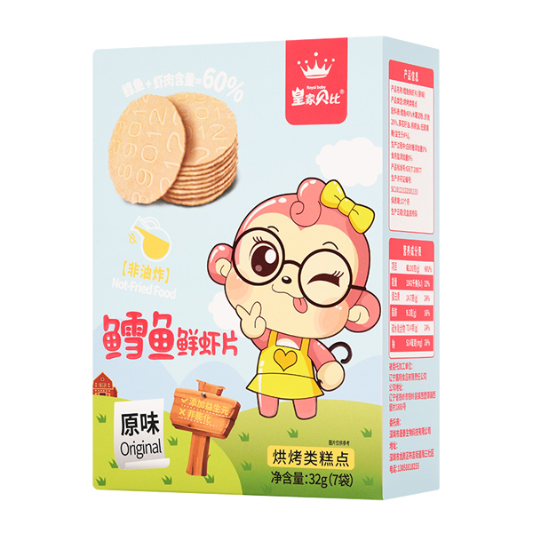 皇家貝比鱈魚鮮蝦片