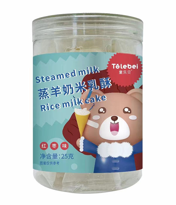 童樂貝蒸羊奶米乳酥 紅棗味