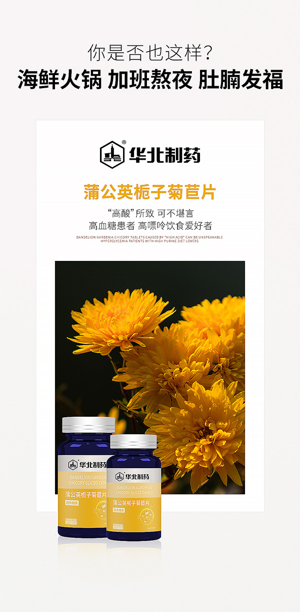 華北制藥蒲公英梔子菊苣片海報.jpg 華北制藥蒲公英梔子菊苣片海報.jpg