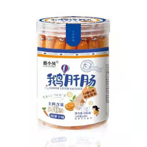 慈小貝鵝肝腸 胡蘿卜味