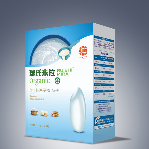 瑞氏米拉淮山蓮子有機米乳225g