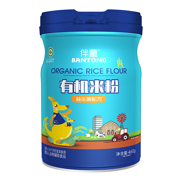 伴童有機(jī)米粉-益生菌配方