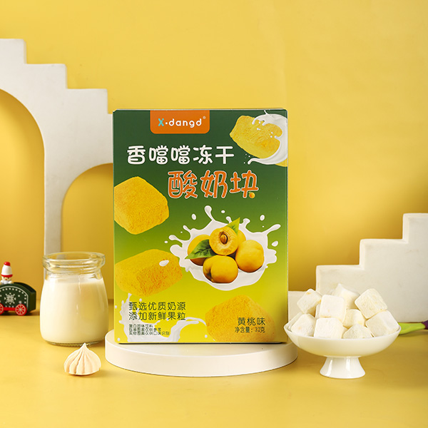香噹噹凍干酸奶塊-黃桃味