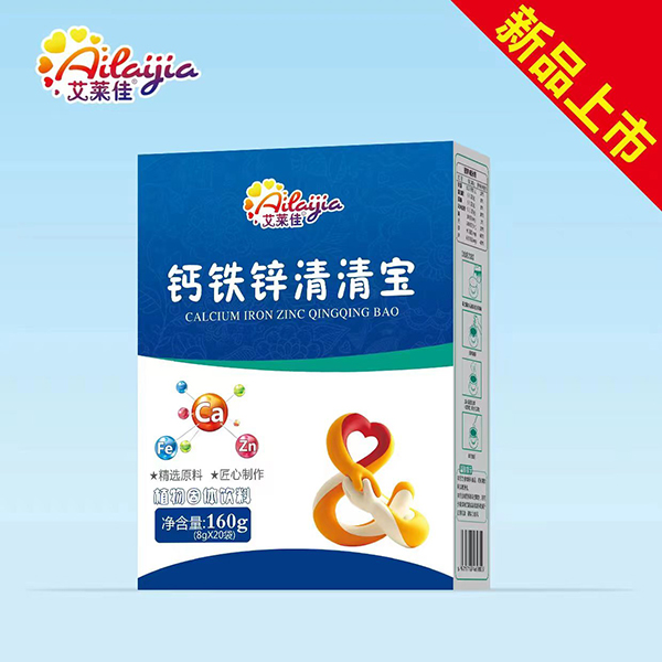 艾萊佳鈣鐵鋅清清寶 盒裝