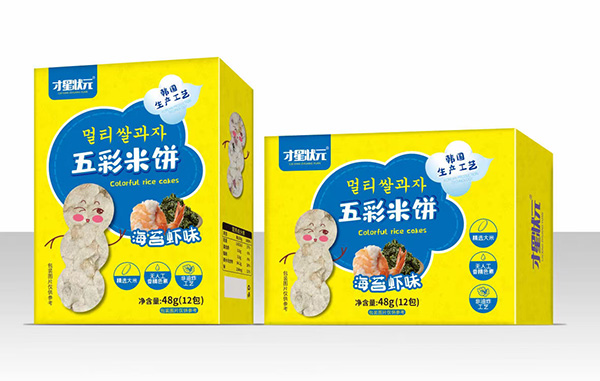 才星狀元五彩米餅-海苔蝦味