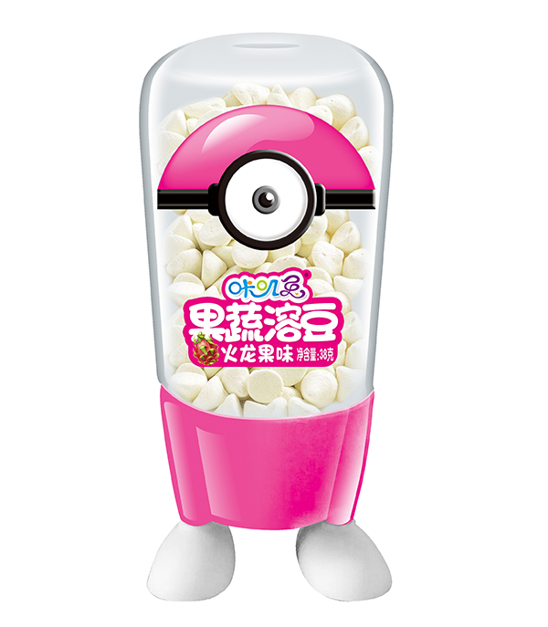 咔嘰兔果蔬溶豆-火龍果味