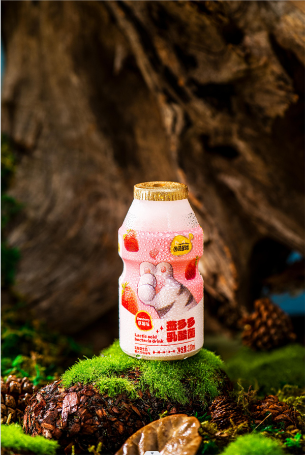 團團星球益多多乳酸菌飲品-草莓味100ml