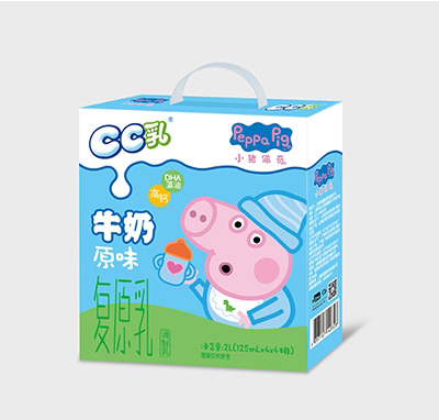 小豬佩奇CC乳復原乳調制乳125ml×16