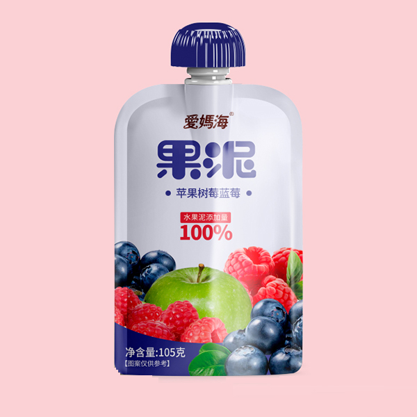 愛媽海果泥 蘋果樹莓藍(lán)莓