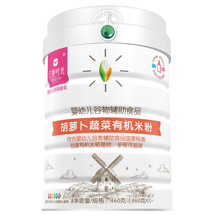 貝美時光胡蘿卜蔬菜有機米粉