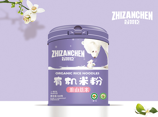 智贊臣有機(jī)米粉 淮山薏米