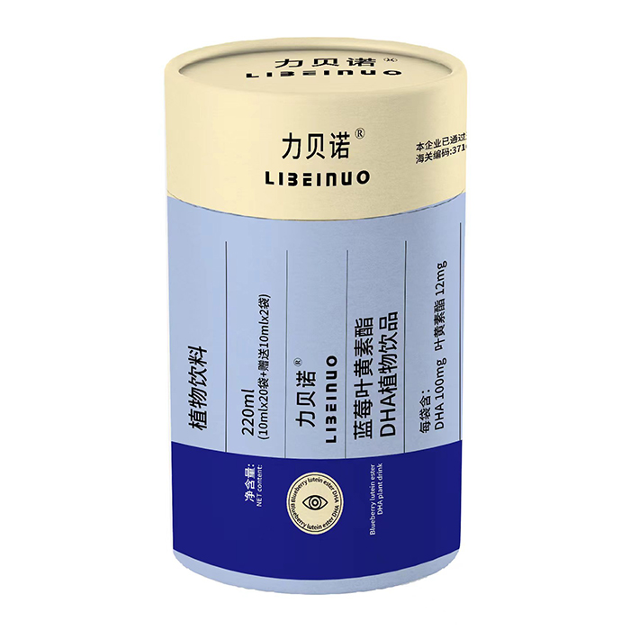 力貝諾藍莓葉黃素酯DHA植物飲品