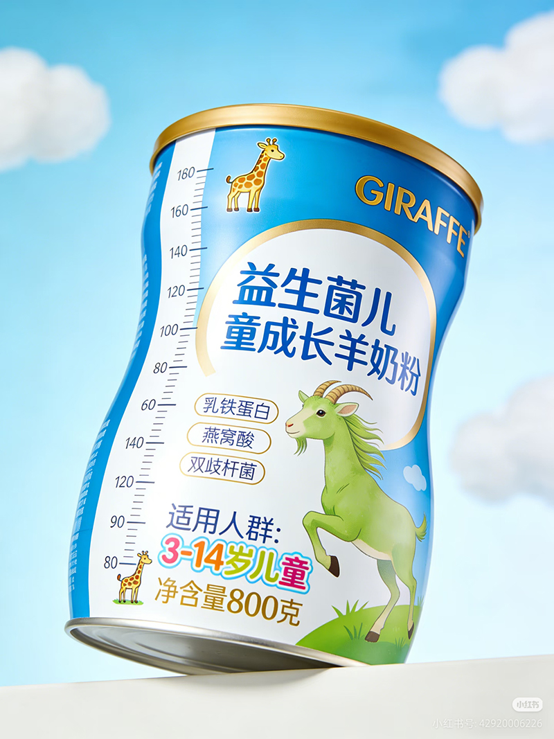 GIRAFFE益生菌兒童成長(zhǎng)羊奶粉.jpg GIRAFFE益生菌兒童成長(zhǎng)羊奶粉.jpg