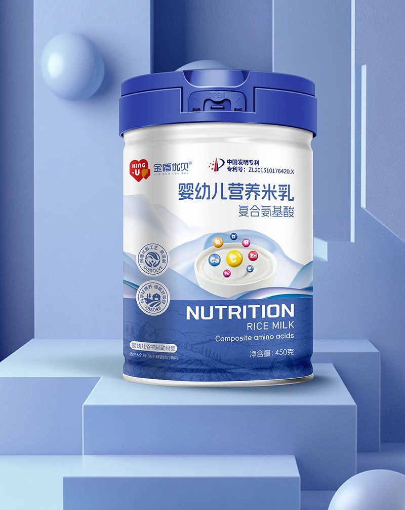 金盾優(yōu)貝嬰幼兒營養(yǎng)米乳 復(fù)合氨基酸