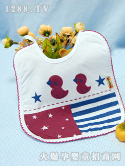 安嬰寶國旗圖案yinge口水巾