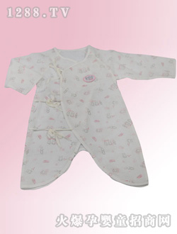 安嬰寶小碎花yinge連體衣