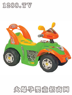 貝思達(dá)童車綠色電動(dòng)車d_2008