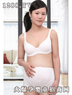 蘊(yùn)香孕婦白色細(xì)帶文胸
