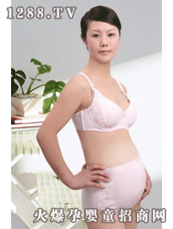 蘊(yùn)香孕婦帶花文胸