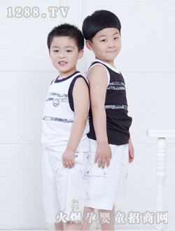 托尼艾米男童無袖夏裝中小號(hào)