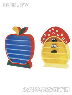 英利來(lái)玩具蘋果蘑菇水杯架