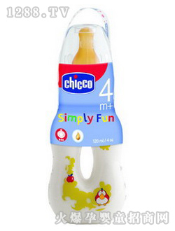 智高標準口徑塑料奶瓶120ml