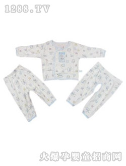 安嬰寶竹纖維三件套內衣