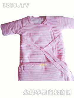 巧嬰寶嬰兒粉紅睡袋