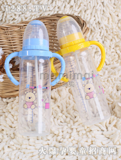 皇家寶貝母乳實(shí)感直圓把手自動奶瓶