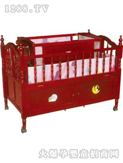 愛嬰寶嬰兒木床918