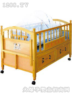 愛嬰寶嬰兒木床WFY666