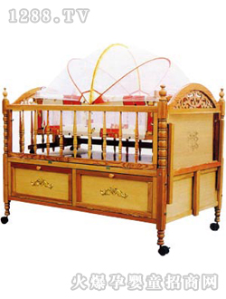 愛嬰寶嬰兒木床502A