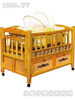 愛(ài)嬰寶嬰兒木床607